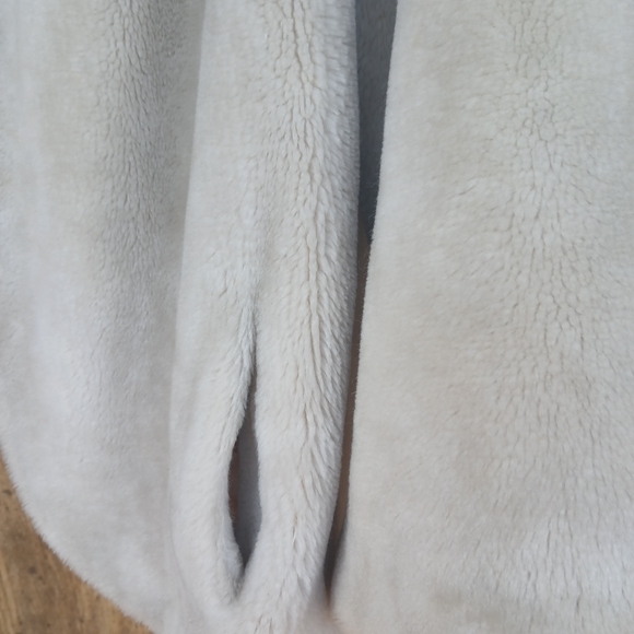 BORGANA Deluxe Elegant Cream Faux Fur Coat 50s 60s Union Tags - Picture 6 of 11